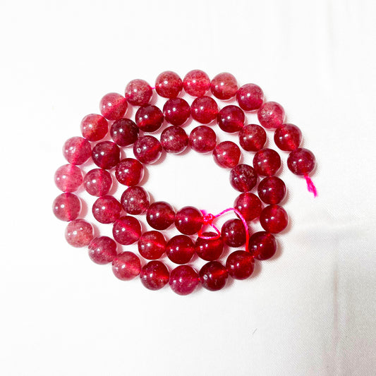 Strawberry quartz  loose beads 6mm/8mm/10mm
