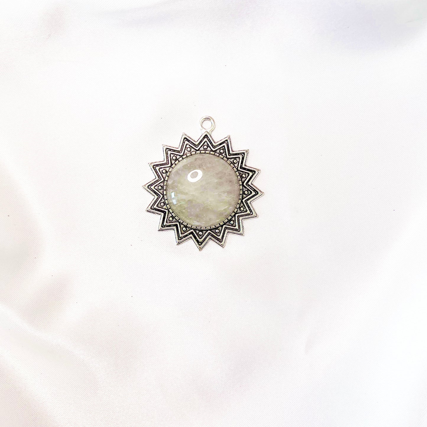 Sun crystal pendant