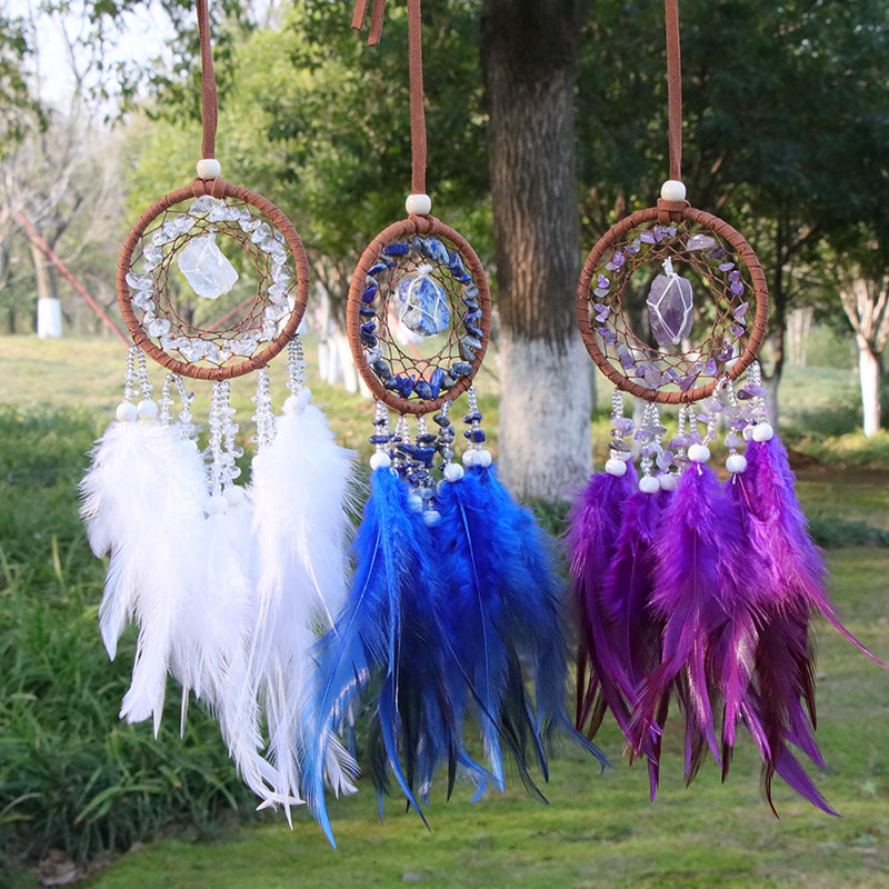 Crystal dream catcher