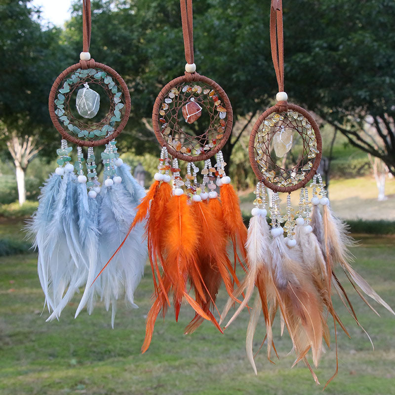 Crystal dream catcher