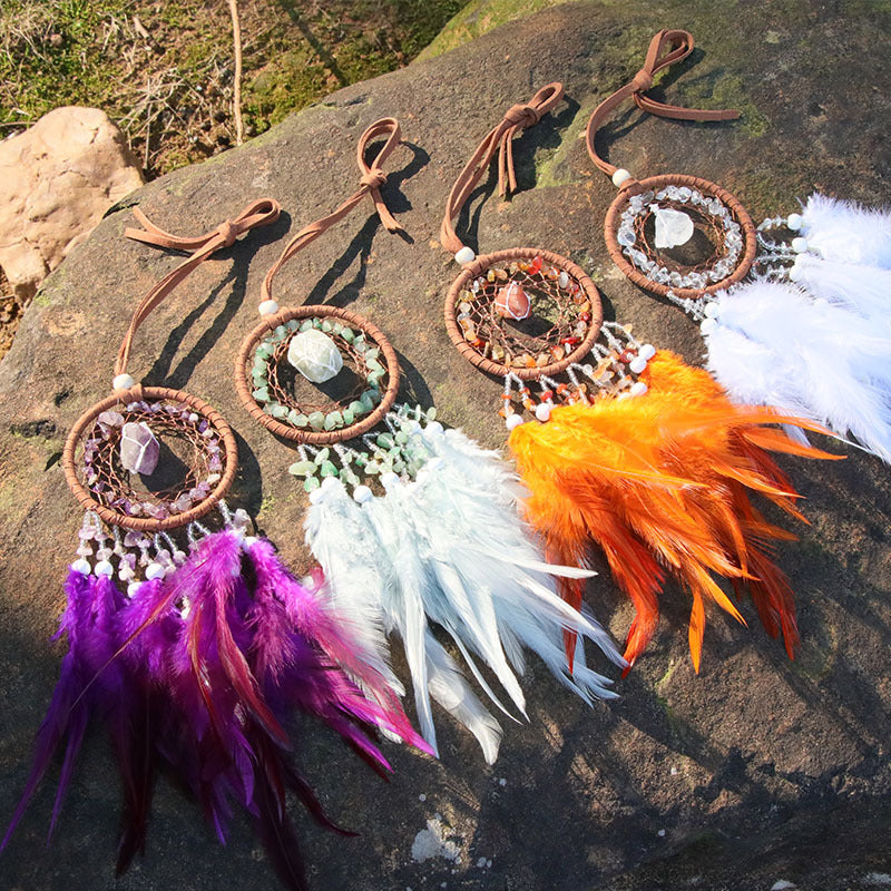 Crystal dream catcher