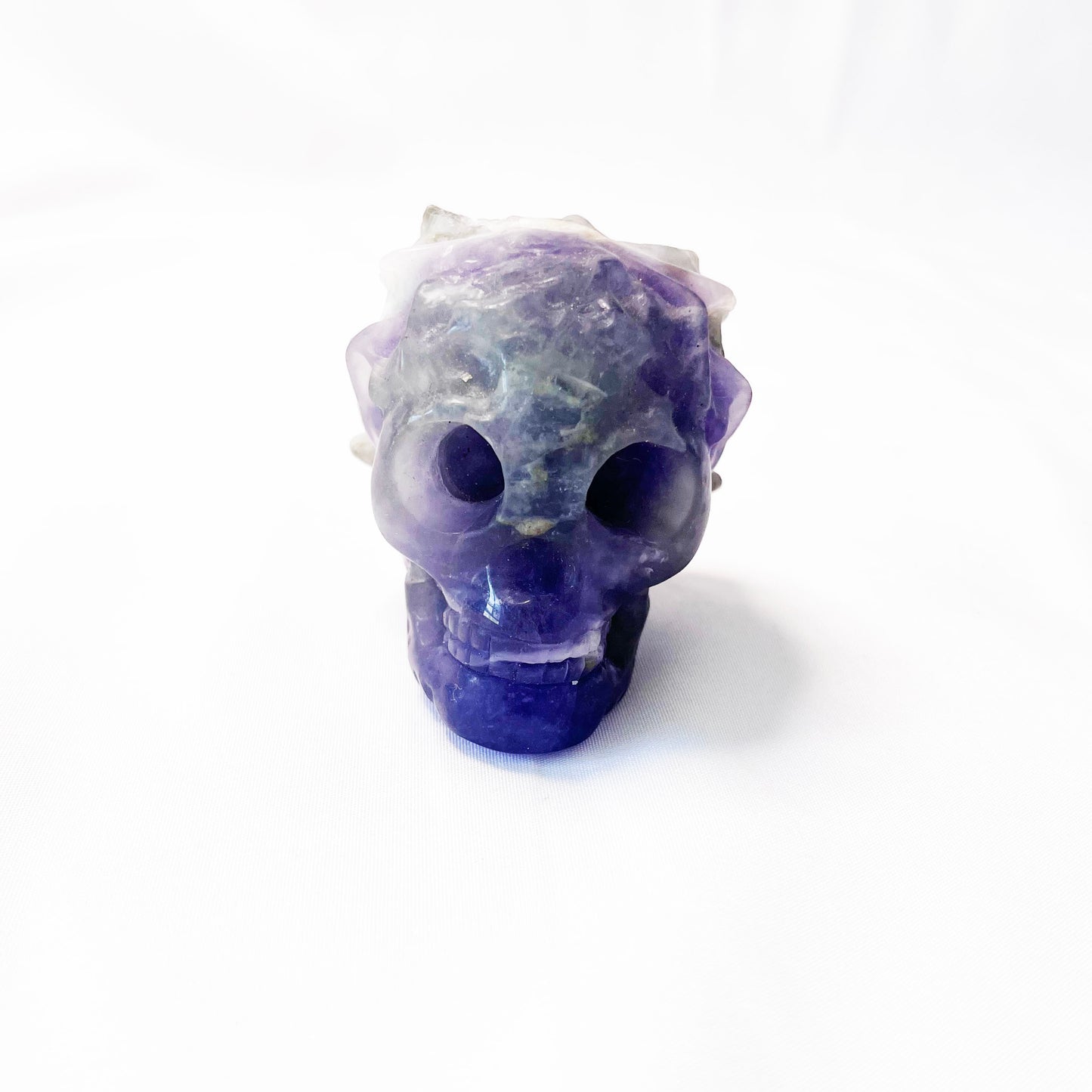 Fluorite skull