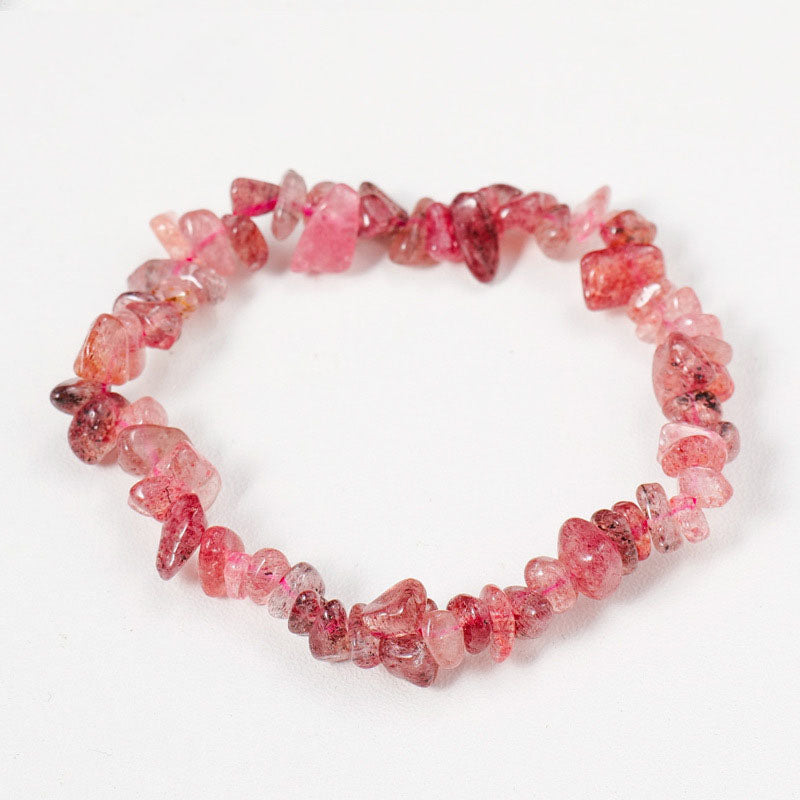 Crystal chips bracelets