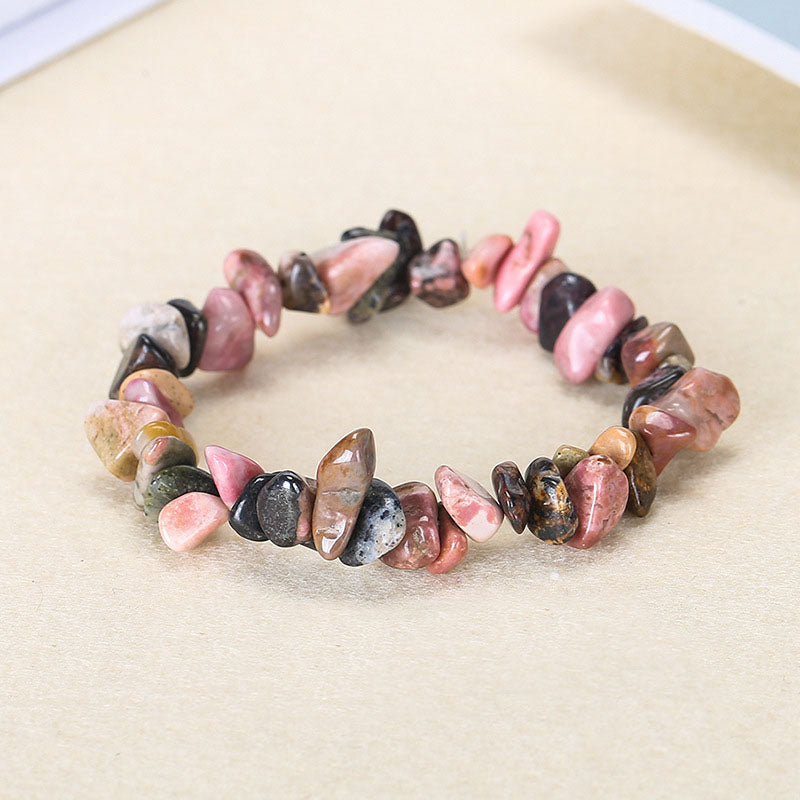 Crystal chips bracelets