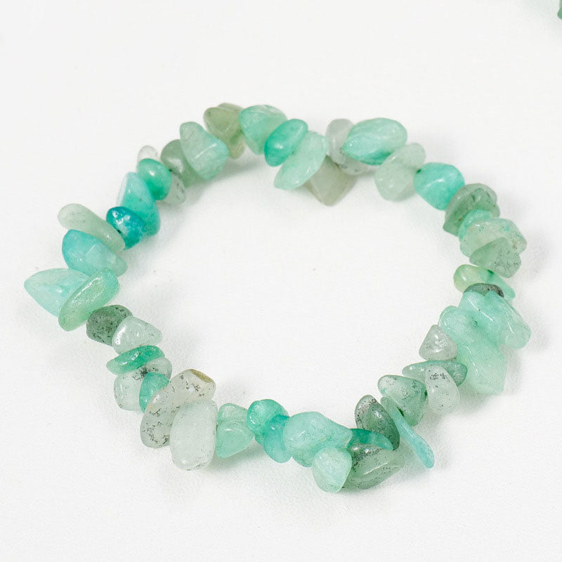 Crystal chips bracelets