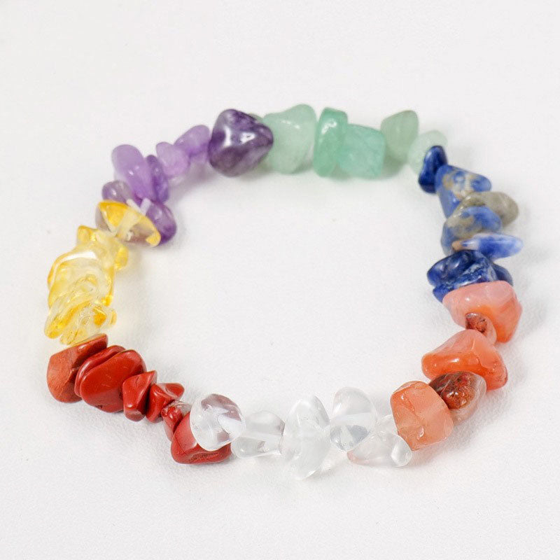 Crystal chips bracelets