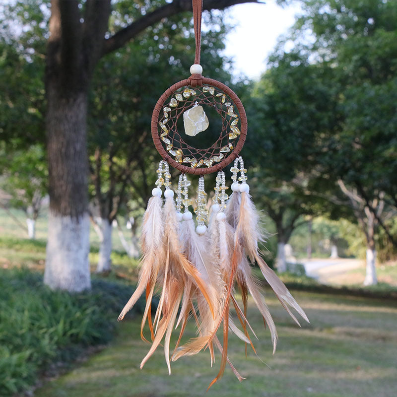 Crystal dream catcher