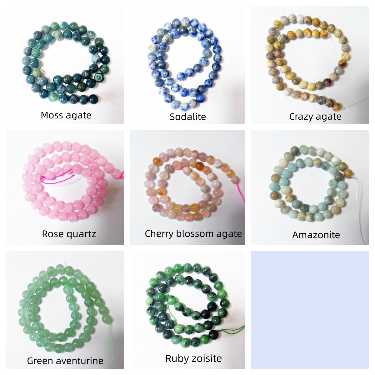 Crystal Round Smooth Beads 1003