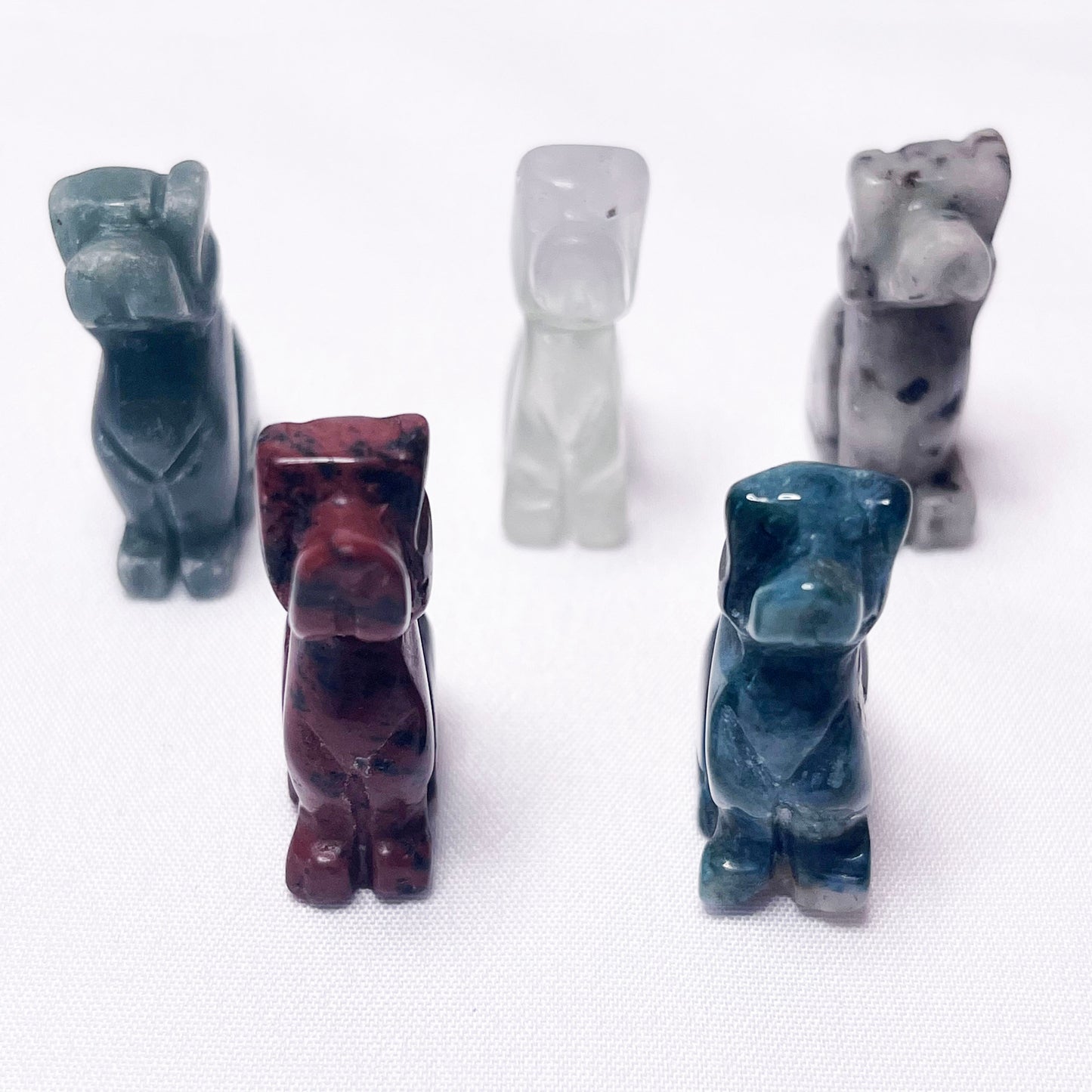 Crystal Dog Gemstone Puppy