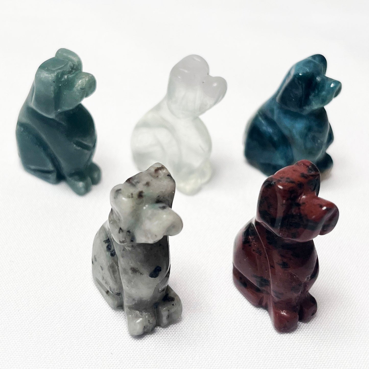 Crystal Dog Gemstone Puppy