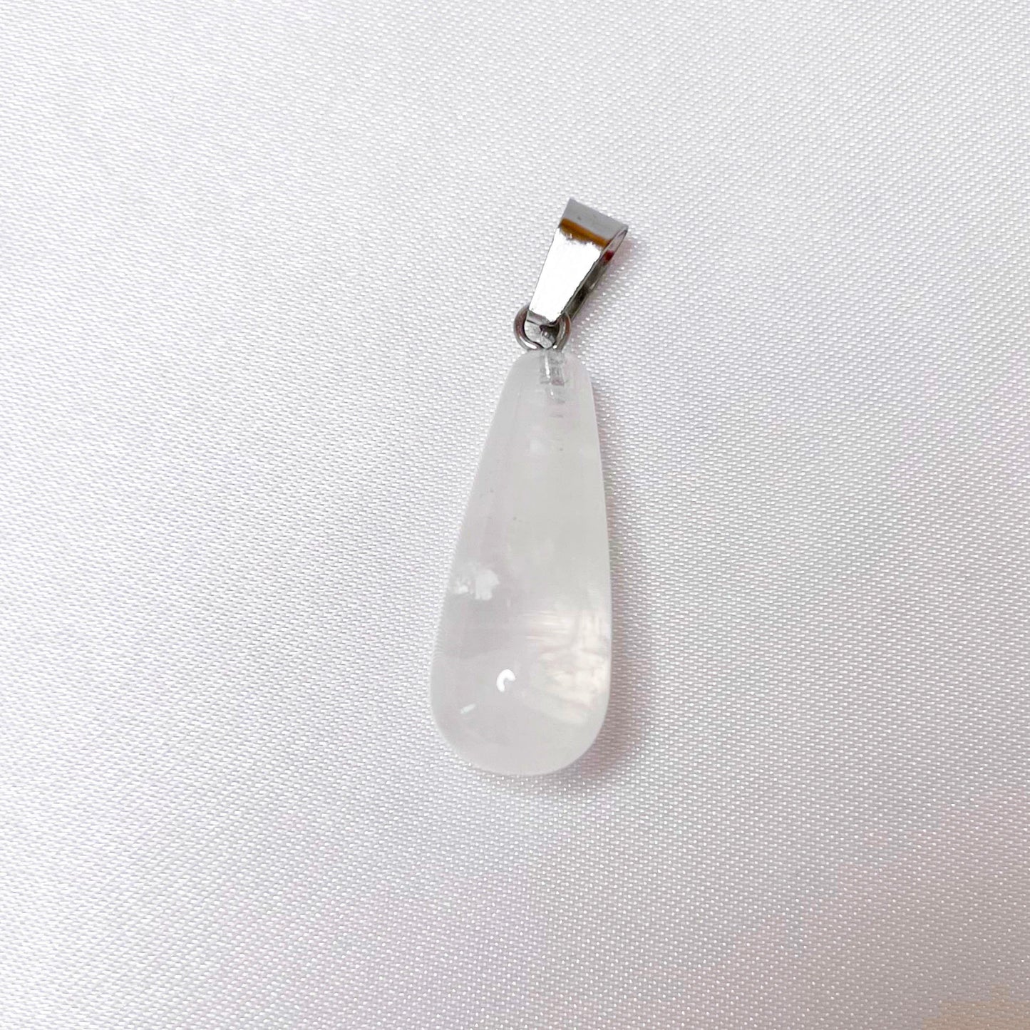 Tear drop crystal pendant