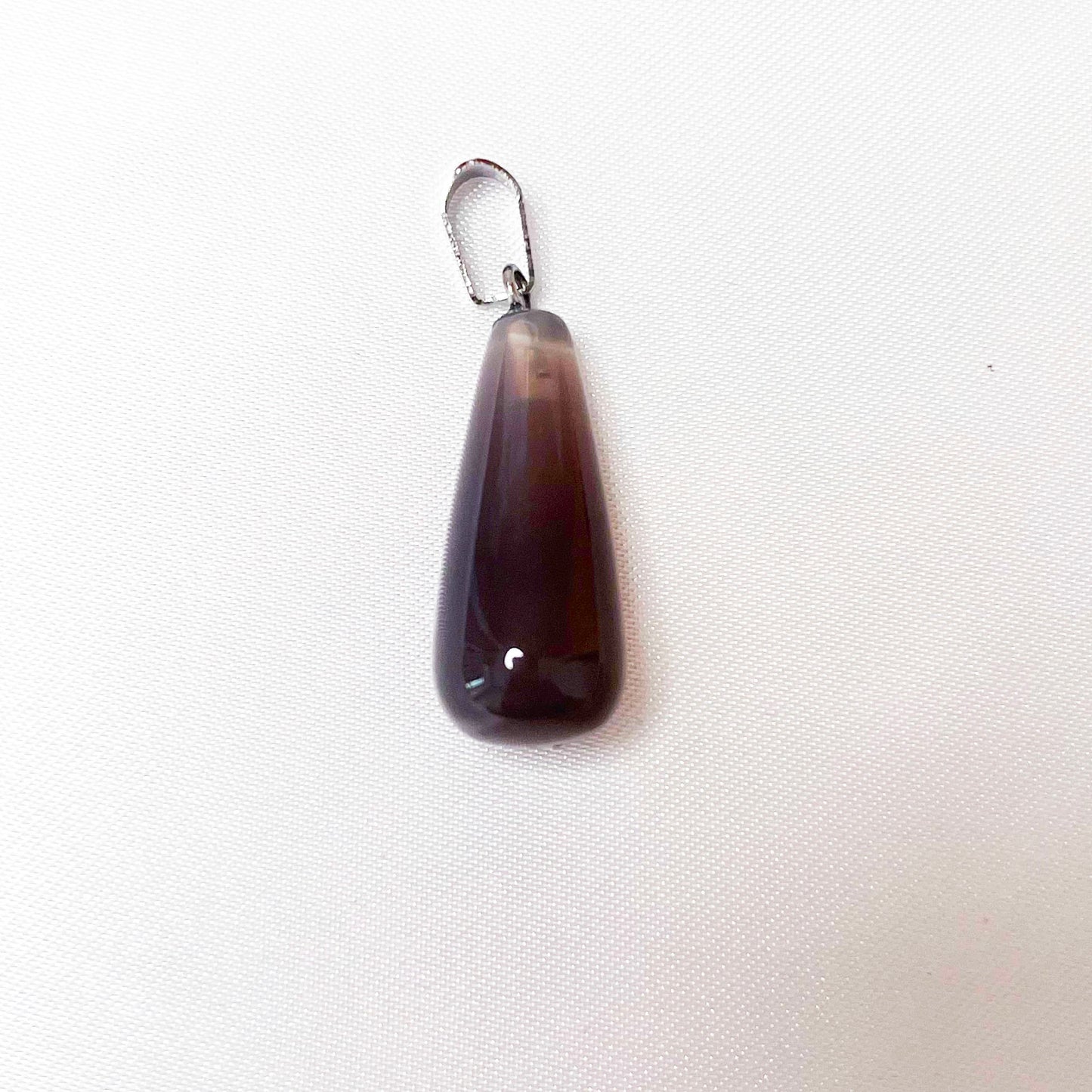 Tear drop crystal pendant