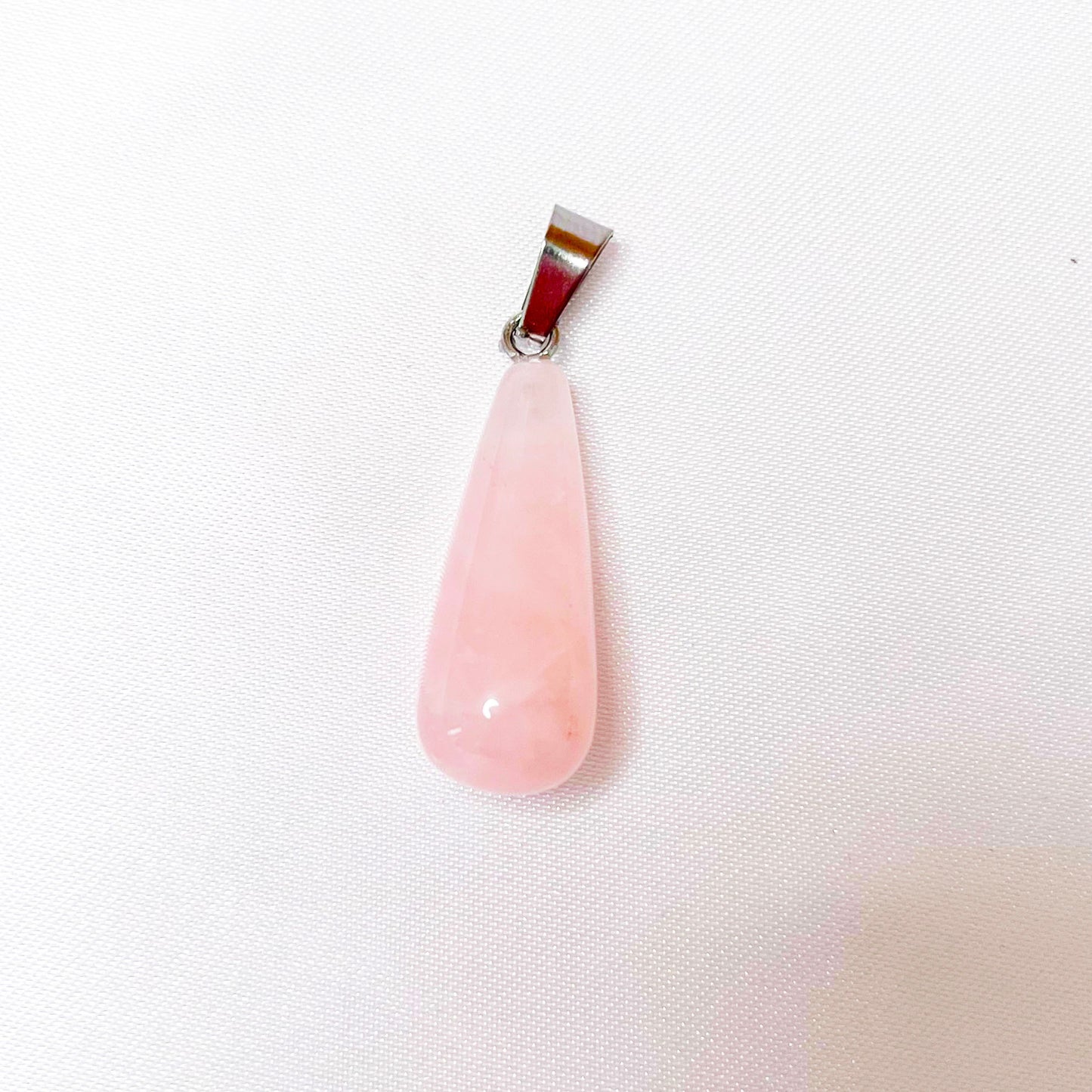 Tear drop crystal pendant