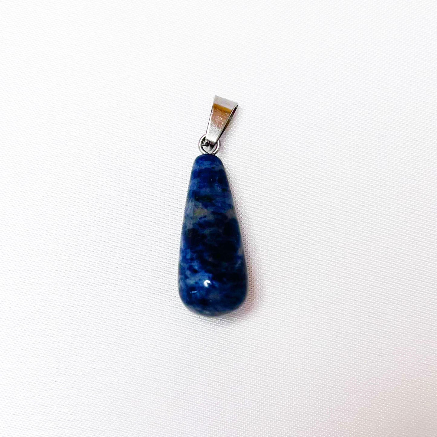 Tear drop crystal pendant