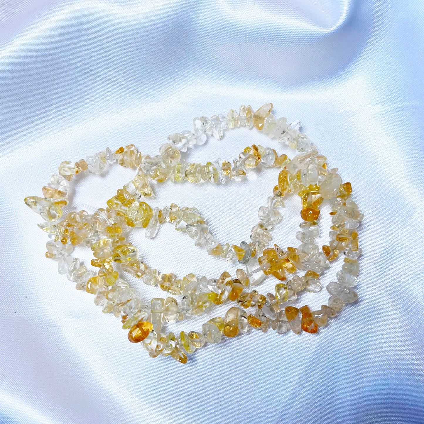 Crystal Chip Strand Gemstone Chips