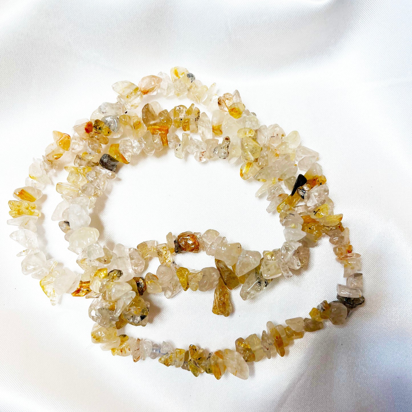 Crystal Chip Strand Gemstone Chips