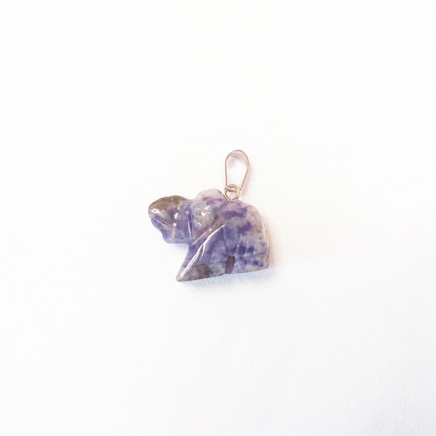 Crystal Elephant Pendant