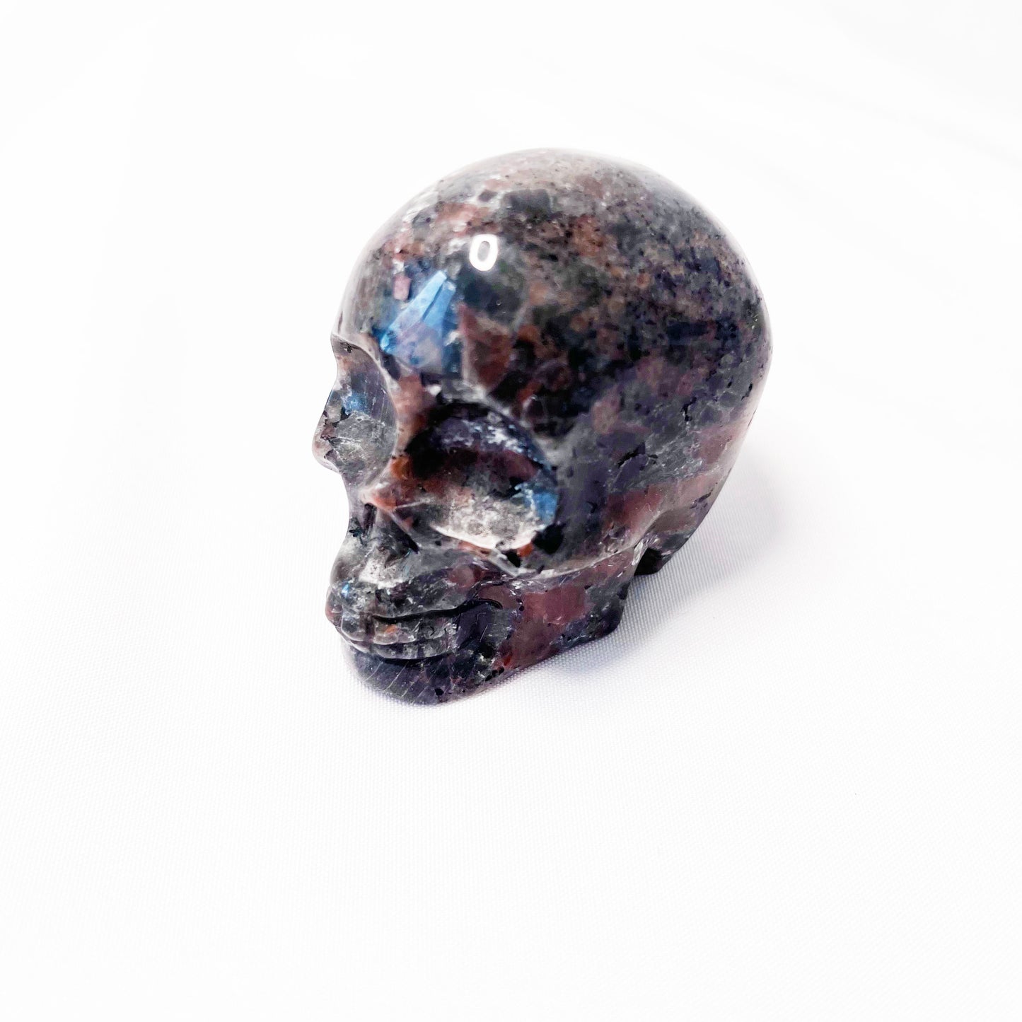 Skull crystal carvings