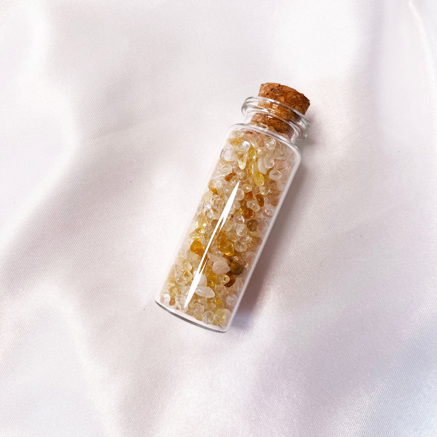 Crystal chips wish bottle(no hole)